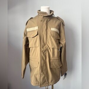 Rothco NWT M-65 Oft Shell Field Jacket Military Khaki